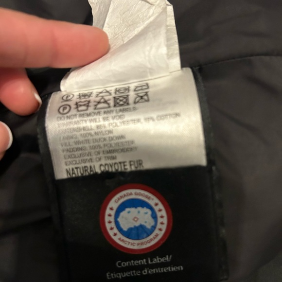 Used Canada Goose Jacket, Style Loretta Parka Heritage (2090L) - Picture 8 of 10